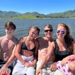 Trista Sutter Instagram - Summertime = my favorite time. ☀️🏞️ 🌸 #family #friends #mountainlife #lakelife #coloradoadventures