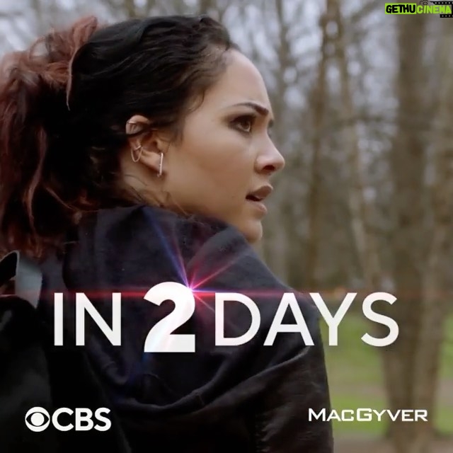 Tristin Mays Instagram - Series finale Friday night! Gonna miss dragging that laptop around...📎#Macgyver