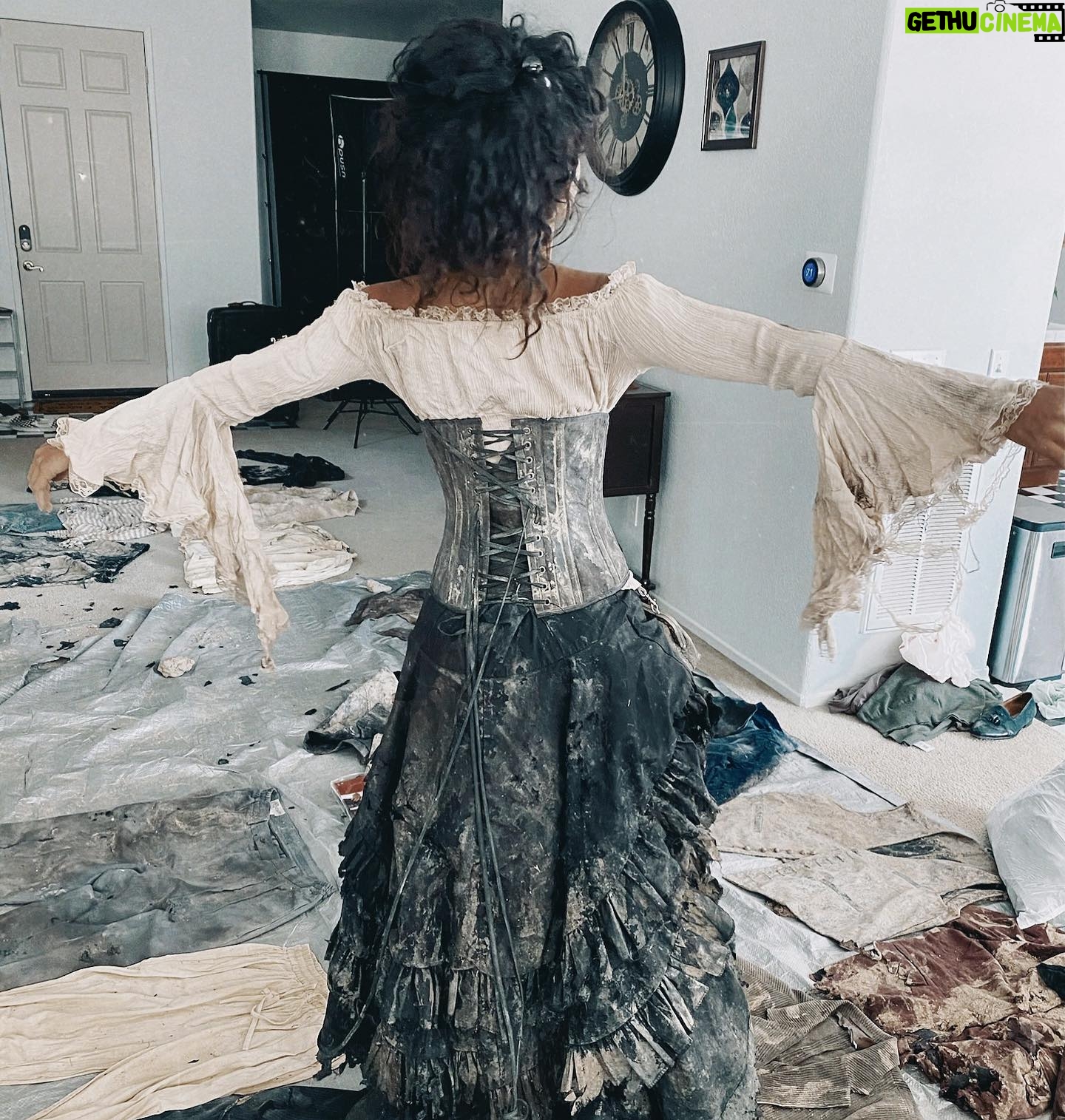 Tristin Mays Instagram - Costume design is always my favorite part. Nothing like a little blood sweat and tears to really bring it all together. Thank you all so much for supporting and for your amazing feedback. It truly means so much. 🌹 #MasterOfTheHouse