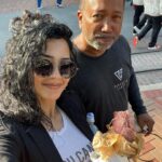 Tristin Mays Instagram - Disneyland yesterday with dad. 🍗Swipe for me freaking out about Maui