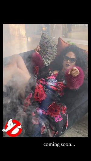 Tristin Mays Instagram - Promise to misbehave this week and I’ll post the full video... 💨💨💨