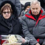 Trudie Styler Instagram - Exactly two weeks after his death, Alexei Navalny was laid to rest in Moscow today. Despite the risk of attending, thousands of mourners gathered to pay their respects. The Russian opposition leader died in the IK-3 penal colony in Kharp, north of the Arctic Circle, where he had been held on politically motivated charges. His punishment a 19-year sentence. Only a few details of his death have been released. Officials say he collapsed after going for a walk. His wife believes he was killed by Vladimir Putin. Navalny who made global headlines when he was poisoned with nerve agent in 2020 encouraged Russians “not to give up” in the event of his death. Tributes have poured in from around the world, recognising his defiance and courage in the face of Russian brutality. Rest in eternal love and peace, Alexei. You will never be forgotten by so many of us. We pray for the continued courage and safety for Lyudmila, Anatoly and your family and loved ones. #AlexeiNavalny