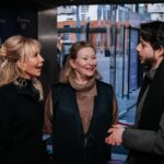 Trudie Styler Instagram - Had a fantastic time at @dublinfilmfestival this past weekend and honored to have shared the story behind #PossoEntrare with film director Rachel Carey and such a great audience. Thanks for coming along @kateotooles and Grainne. Cheers to you, Ireland! ☘️