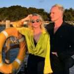 Trudie Styler Instagram - Spent some together time in The Maldives. Thanks to everyone at Soneva Fushi who made our stay so memorable. Thanks @sumnermickey for my awesome Christmas present @de_meric Photo by: @pauljmesher