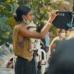 Trudie Styler Instagram – Shining the spotlight on writer and director @ishy_night this #femalefilmmakerfriday for her upcoming debut feature #TheWatchers! As a young girl, Ishana grew up on her father’s sets, learning the ropes of filmmaking at a young age. Finding interest in directing her own projects, she went on to study at NYU graduating from the Tisch School of the Arts. After getting her education, Ishana worked closely with her father, writing several episodes of the horror TV series Servant, and directed the second unit on the films Old and Knock at the Cabin. Her latest project, The Watchers, is a horror film based on the novel by A.M. Shine which follows a 28-year-old artist that gets stranded in an untouched forest in western Ireland. Finding shelter, she unknowingly becomes trapped alongside three strangers who are stalked by mysterious creatures every night. Congratulations on your debut feature, Ishana- it sounds absolutely chilling!