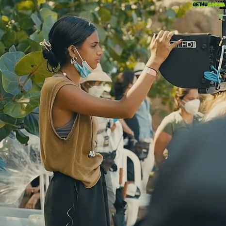 Trudie Styler Instagram - Shining the spotlight on writer and director @ishy_night this #femalefilmmakerfriday for her upcoming debut feature #TheWatchers! As a young girl, Ishana grew up on her father’s sets, learning the ropes of filmmaking at a young age. Finding interest in directing her own projects, she went on to study at NYU graduating from the Tisch School of the Arts. After getting her education, Ishana worked closely with her father, writing several episodes of the horror TV series Servant, and directed the second unit on the films Old and Knock at the Cabin. Her latest project, The Watchers, is a horror film based on the novel by A.M. Shine which follows a 28-year-old artist that gets stranded in an untouched forest in western Ireland. Finding shelter, she unknowingly becomes trapped alongside three strangers who are stalked by mysterious creatures every night. Congratulations on your debut feature, Ishana- it sounds absolutely chilling!