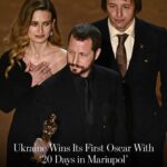 Trudie Styler Instagram - This Sunday, @mstyslav.chernov’s #20DaysinMariupol became the first Ukrainian film to take home the Oscar. This harrowing film captured the first three weeks of the deadly siege of the devastated Ukrainian port city. The strategic offensive, which lasted from February to May 2022, killed at least 8,000 people at the onset of the Russian invasion of Ukraine. Despite the relentless invasion by Russian focus, the spirit of Ukraine remains unbroken. Let’s continue to stand with Ukraine and honor their unwavering courage. #StandWithUkraine