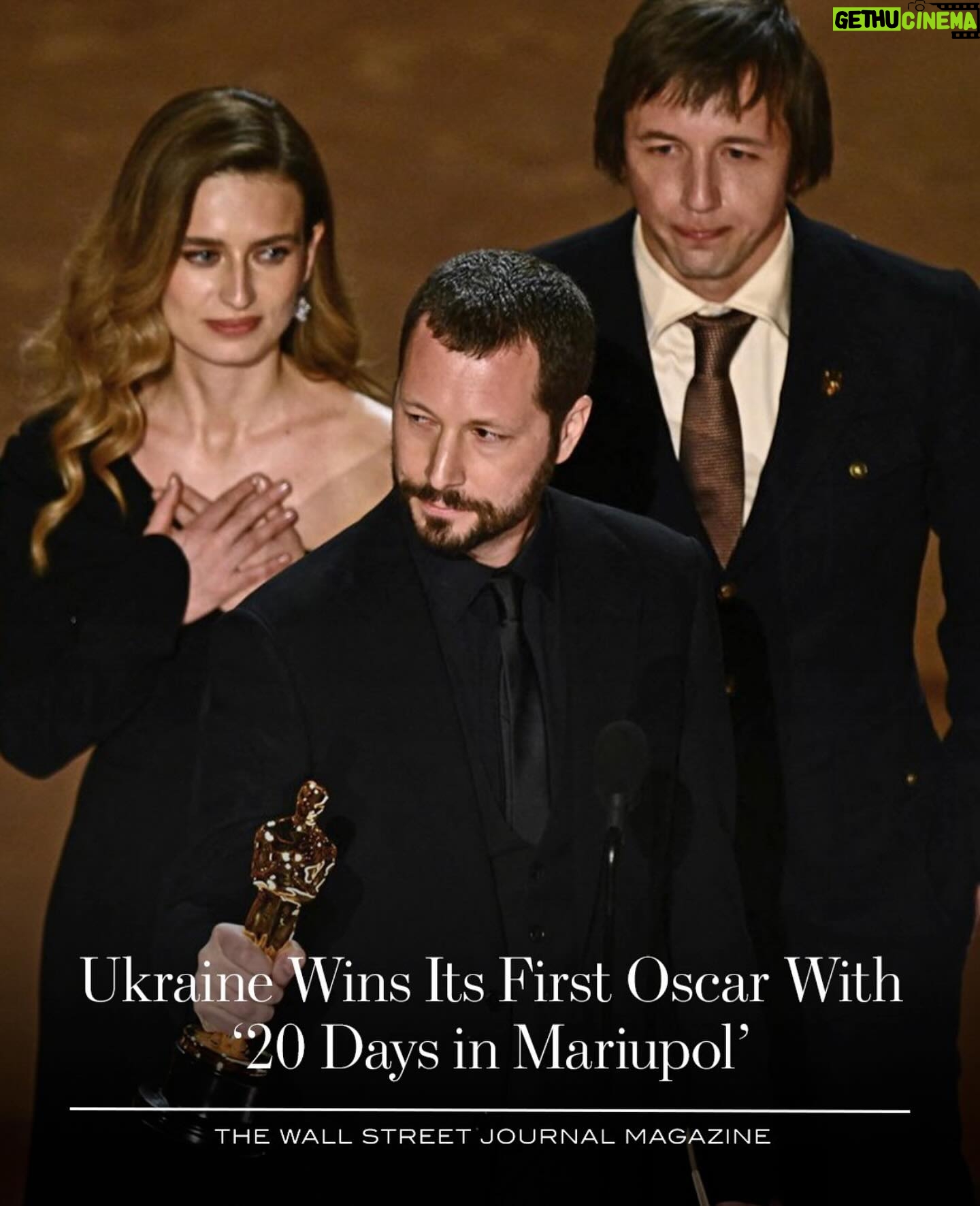Trudie Styler Instagram - This Sunday, @mstyslav.chernov’s #20DaysinMariupol became the first Ukrainian film to take home the Oscar. This harrowing film captured the first three weeks of the deadly siege of the devastated Ukrainian port city. The strategic offensive, which lasted from February to May 2022, killed at least 8,000 people at the onset of the Russian invasion of Ukraine. Despite the relentless invasion by Russian focus, the spirit of Ukraine remains unbroken. Let’s continue to stand with Ukraine and honor their unwavering courage. #StandWithUkraine