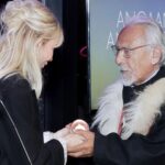 Trudie Styler Instagram - 👁 The Visionary: Angaangaq Angakkorsuaq @angaangaq_. Presented by @trudiestyler ‘An innovative thinker who can see the path to a better world“ The Visionary honour goes to Angaangaq Angakkorsuaq, Inuit Kalaallit elder and storyteller from Greenland and carrier of the Qilaut (wind drum). As a advocate for the environment and Indigenous issues, he has lectured and participated in events in 70 countries in the world. His spiritual task - given by his mother - is to "melt the ice in the heart of men". It may be difficult to grasp and we tend to shut down when we hear scientists tells us that today the Greenland ice cap is losing an average of 30m tonnes of ice an hour due to the climate crisis, melting faster than most scientists predicted.   As Angaangaq says: We can’t plant ice - when it’s gone it’s gone. But we can protect it.   Find out more on greencarpetfashionawards.com #GreenCarpetFashionAwards