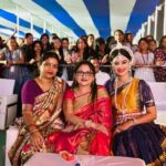 Trupti Mirambika Instagram – My daughter’s NIIS college MD Smrutisudha mam❤she is very loving and kind hearted person 🥰🌹