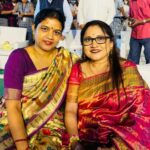 Trupti Mirambika Instagram – My daughter’s NIIS college MD Smrutisudha mam❤she is very loving and kind hearted person 🥰🌹