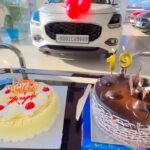 Trupti Mirambika Instagram - I’m 19🎂 birthday special 😍 Welcome my white member 🫶🏻🤍 #new #car #love #happiness #celebration #birthday #enjoy #instagood #instagram #reels #creator #trending #viral #video