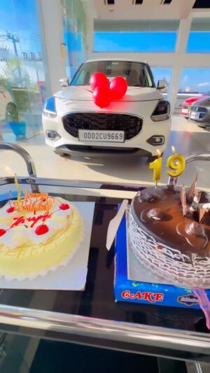 Trupti Mirambika Instagram - I’m 19🎂
birthday special 😍
Welcome my white member 🫶🏻🤍
#new #car #love #happiness
 #celebration #birthday #enjoy 
#instagood #instagram #reels 
#creator #trending #viral #video