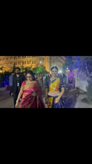 Trupti Mirambika Instagram - NIIS Dream Fest 2k24❤️💛🤩
#instagood #instagram #love #niis #collage #festival #annual #function #creater #reels #trending #masty