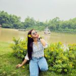 Trupti Mirambika Instagram – 🤍Everyone wants happiness, no one wants pain, but you can’t make a rainbow without a little rain…..🌈🌸
