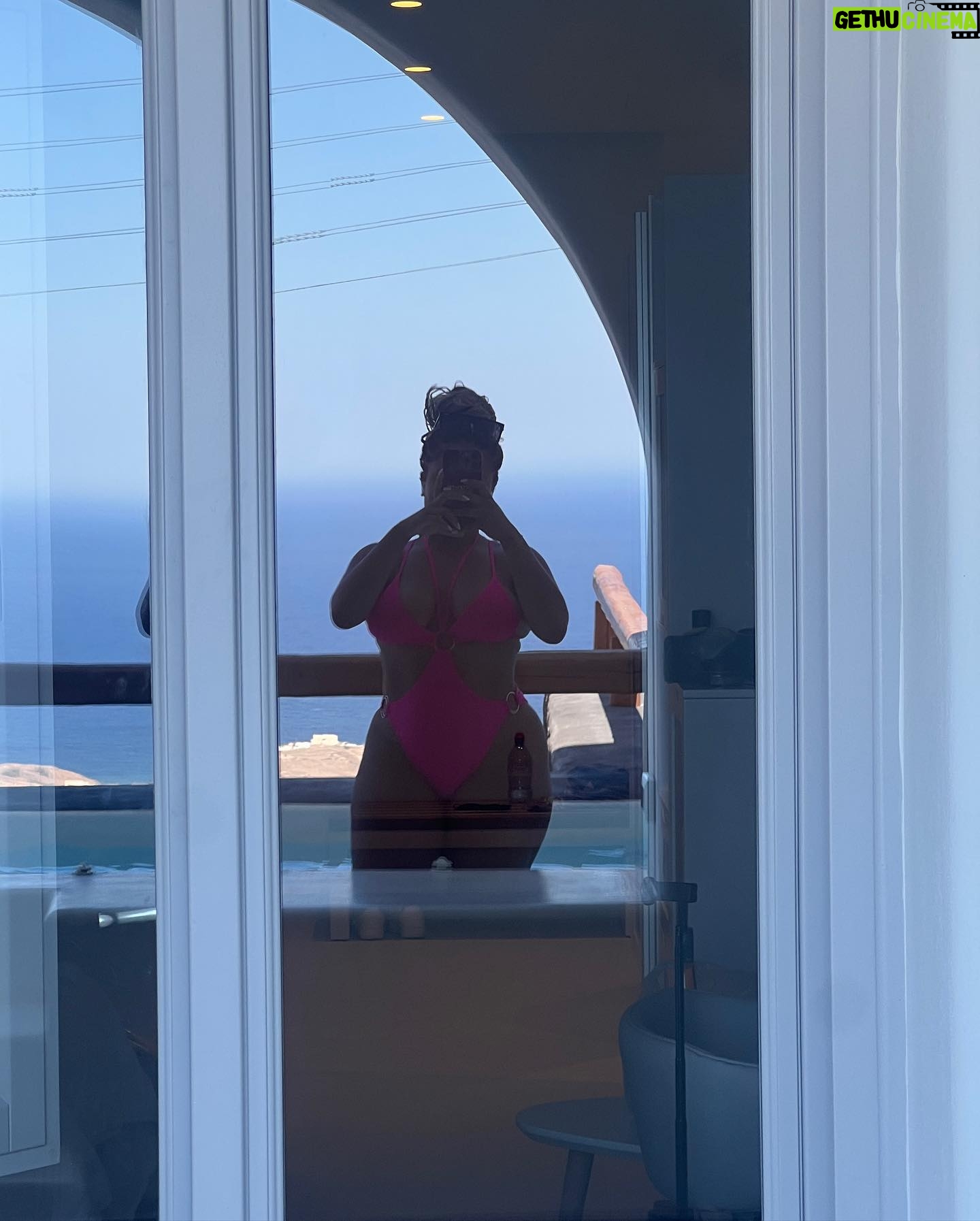 Tyla Gomez - 2.2K Likes - it’s not about having someone to love me anymore🤍 santorini has my heart ///
outfit details:
first pic @lulus
White swimsuit@whitefoxboutique
Yellow dress @revolve
Orange bikini @knightswim
pink swimsuit @revolve