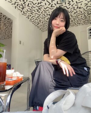 Tymee Instagram - 자기야 나 뭐가 달라졌게~? 맞춰봐? (쌩얼은 미안?)