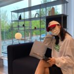 Uhm Hyun-kyung Instagram - 보름이랑 데이트💕 (오늘 꿀잠 예약)
