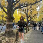 Ui Mihara Instagram - いちょう並木最高だった