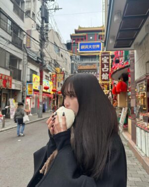 Ui Mihara Instagram - 中華街いったときの。小籠包と肉まん食べた。ｳﾏｳﾏ