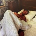 Ulrika Jonsson Instagram - Happy 27th birthday, to my darling son, Cameron Oskar George @camerontrnbull ! I have now been a mother for half my life thanks to you, Goldenballs. You have proved yourself to be a cracking son; a fantastic brother; a loyal friend; a loving boyfriend and a hard-working professional. You’re a creative. A bit of a pisshead. You’re caring and kind. Childish and mature. You’re a great cook and a connoisseur of Guinness. You’re affectionate and attentive. And I’m proud. Super proud to be able to be your mamma. Oh, and those teeth cost me a fking fortune. You’re welcome. (Remember when you used to love to dress up and wear my bras? And that time when you covered yourself head-to-toe in @sudocrem ? YOU’RE GOLDEN, son. GOLDEN 🌟🌟🌟🌟