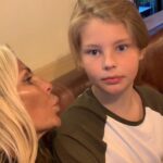 Ulrika Jonsson Instagram - And just like that. You’re 14. My darling son, you’re becoming quite the lovely young man. You’re funny; kind; empathetic; caring; expressive; creative; musical and polite. Our relationship has grown in depth and breadth this past year - something I thought might not be possible with the distraction of siblings and life’s ups and downs. But apart from the terrible jokes you tell; the odd dance you do with puberty which enrages your normally calm demeanour; and your inability to flush the toilet, you’re pretty damn perfect. Some might say I saved the best til last. I couldn’t possibly comment. Happy Birthday, my guitar-loving, @starwars worshipping, @glastofest diehard kid! We love you! ❤️ #malcypalc #14