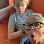 Ulrika Jonsson Instagram - And just like that. You’re 14. My darling son, you’re becoming quite the lovely young man. You’re funny; kind; empathetic; caring; expressive; creative; musical and polite. Our relationship has grown in depth and breadth this past year - something I thought might not be possible with the distraction of siblings and life’s ups and downs. But apart from the terrible jokes you tell; the odd dance you do with puberty which enrages your normally calm demeanour; and your inability to flush the toilet, you’re pretty damn perfect. Some might say I saved the best til last. I couldn’t possibly comment. Happy Birthday, my guitar-loving, @starwars worshipping, @glastofest diehard kid! We love you! ❤️ #malcypalc #14
