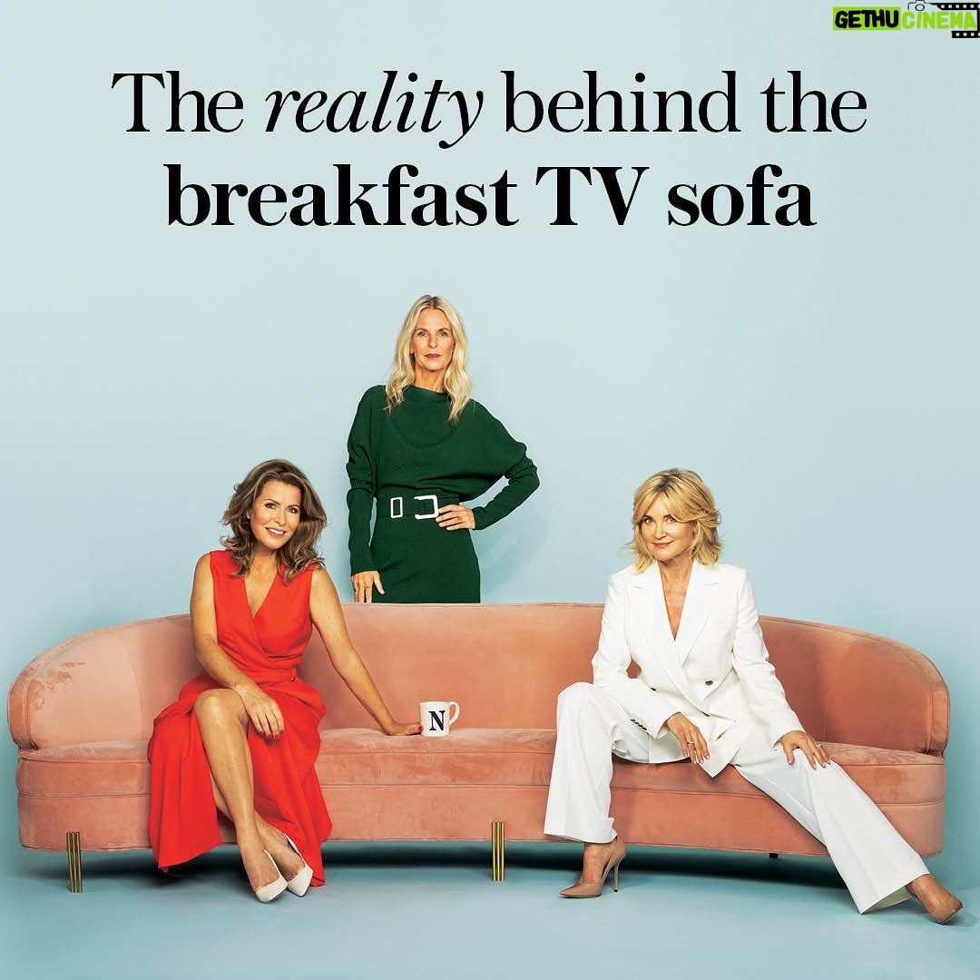 Ulrika Jonsson Instagram - @telegraphstella today. Have to confess: I hate photo shoots. All that fussing and faffing…. But this was lovely. It’s when you work with lovely people that makes times lovely. Thank you to: @mark_harrison_photography @jodienellist who styled with aplomb @nandikai_beauty who understood my ageing face @larakilner for the words And for the rest of the team at Stella. (We were all shot separately but bumped into @antheaturner and we briefly discussed @sas_whodareswins Would have loved to have seen @kaplinskyn - but another time….) #stella @themorningshow #tv-am #redlips #basicbitches
