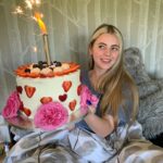 Ulrika Jonsson Instagram – My third Ungrateful is now considered an adult by society….

Happy Birthday, my darling Martha Moo! 
18 today!

My obstinate, determined, clever, beautifully unconventional, opinionated, gobby, Gemini, lover of vodka.

I made you a cake.
It’s all about cake.
And tomorrow’s Mexican feast.

Love you, Martha Sky Hope.
❤️