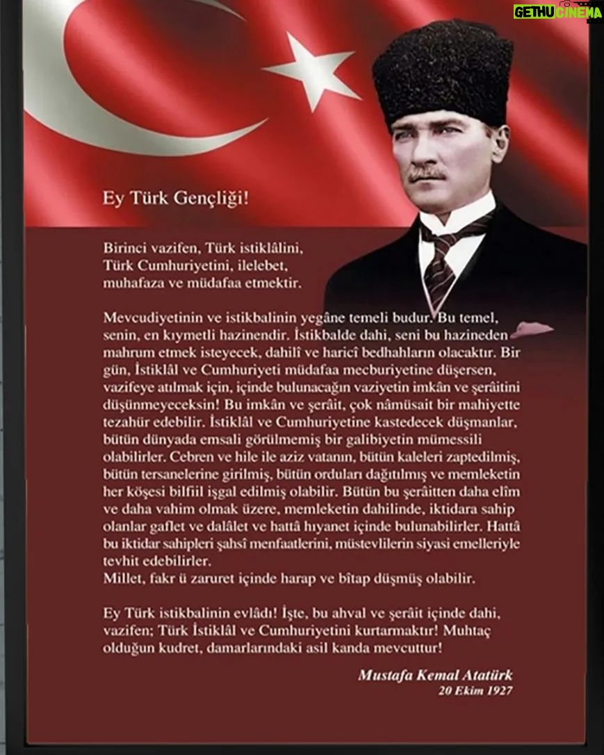 Ulviye Karaca Instagram - Özgürlüğe açılan kapının şifresidir 19MAYIS 1919.Ve emanet edilen dinozorlar değil, gençlerdir. Atatürk ve silah arkadaşlarına saygı, minnet ve rahmetle 🙏💞