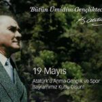 Ulviye Karaca Instagram - Türk Milletinin Özgürlüğüne açılan kapı numarasıdır 19 Mayıs 1919. Öncesini ve Sonrasını sakın unutma! “ Bütün ümidim Gençliktedir “ diyor Atatürk’ümüz Özgürlüğe giden yoldan dönmeyecek olanların Gençler olduğunu bildiği için 19 Mayıs’ı gençliğe adanmıştır.Kutlu olsun💞🌸. Ne Mutlu TÜRKÜM diyene!