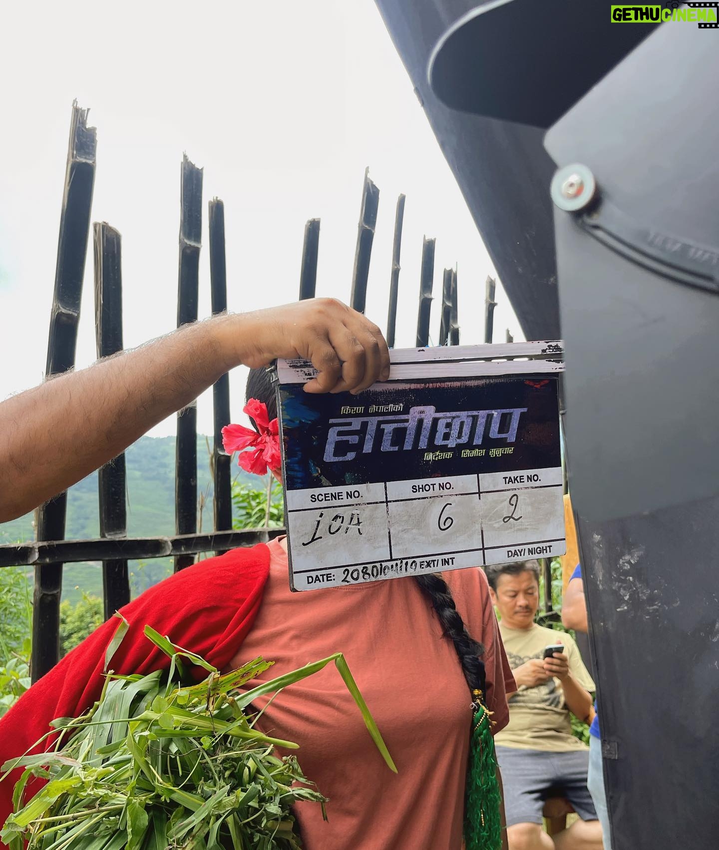 Upasana Singh Thakuri Instagram - Behind the scenes ðŸ’🎬
