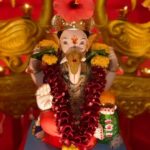 Urvashi Pardeshi Instagram - 🥹 End to my most favourite time of the year. 🥹 Goodbye Bappa, you’ll be dearly missed. ✨ Until next time.