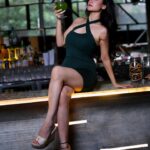 Urvashi Pardeshi Instagram - Cheers ✨ . Location courtesy @vicetapasbar Photographer @mankamejatin