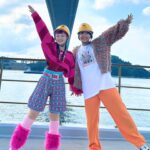 Utaha Instagram - . 先日「土曜はナニする！？」にて山之内すずちゃんとロケで愛媛県に行かせてもらいました😸💖 ずっとお話ししたかったので 仲良くなれて嬉しかったʕ•ᴥ•ʔ⁎⁺˳✧༚ また素敵な場所に遊びに行こうねっ！！ hair： @_m.339 stylist： @hizuki__am2.00 hat @clever_cat_1 pants @tntntutu @pinkoijp