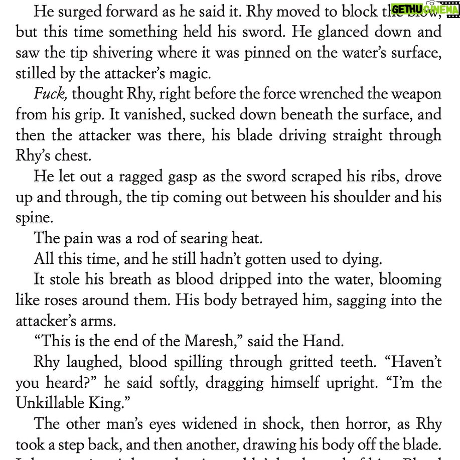 V. E. Schwab Instagram - It’s Friday and you know what that means. Time for another snippet of Fragile Threads of Power! Today, it’s none other than Rhy Maresh. You know the way it goes—swipe to read the scene. And the usual warning: spoilers for anyone who hasn’t read Shades! #veschwab #shadesofmagic #threadsofpower