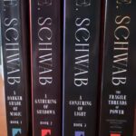 V. E. Schwab Instagram – The old gang is back together. And the new one is about to form! #shadesofmagic #threadsofpower #veschwab #adsom #agos #acol #kellmaresh #lilabard #hollandvosijk