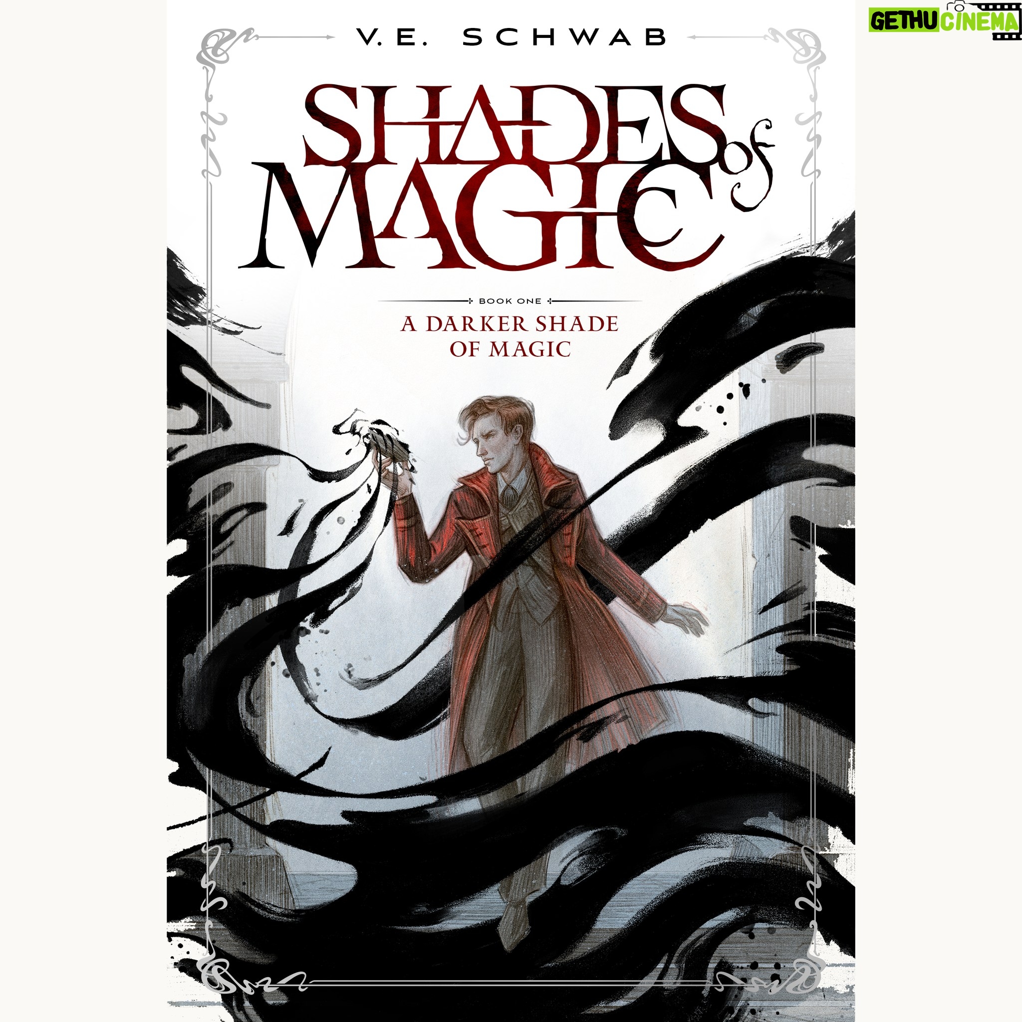 V. E. Schwab - 3 Likes - “Kell wore a very peculiar coat.”
So excited to share the cover of the @wraithmarked deluxe illustrated edition of ADSOM, designed by the incomparable @rovinacai. And more interior illustrations by the amazing @ortizfreelance . Kickstarter coming this Tuesday! Sign up to be first in line. Link in my bio ;)