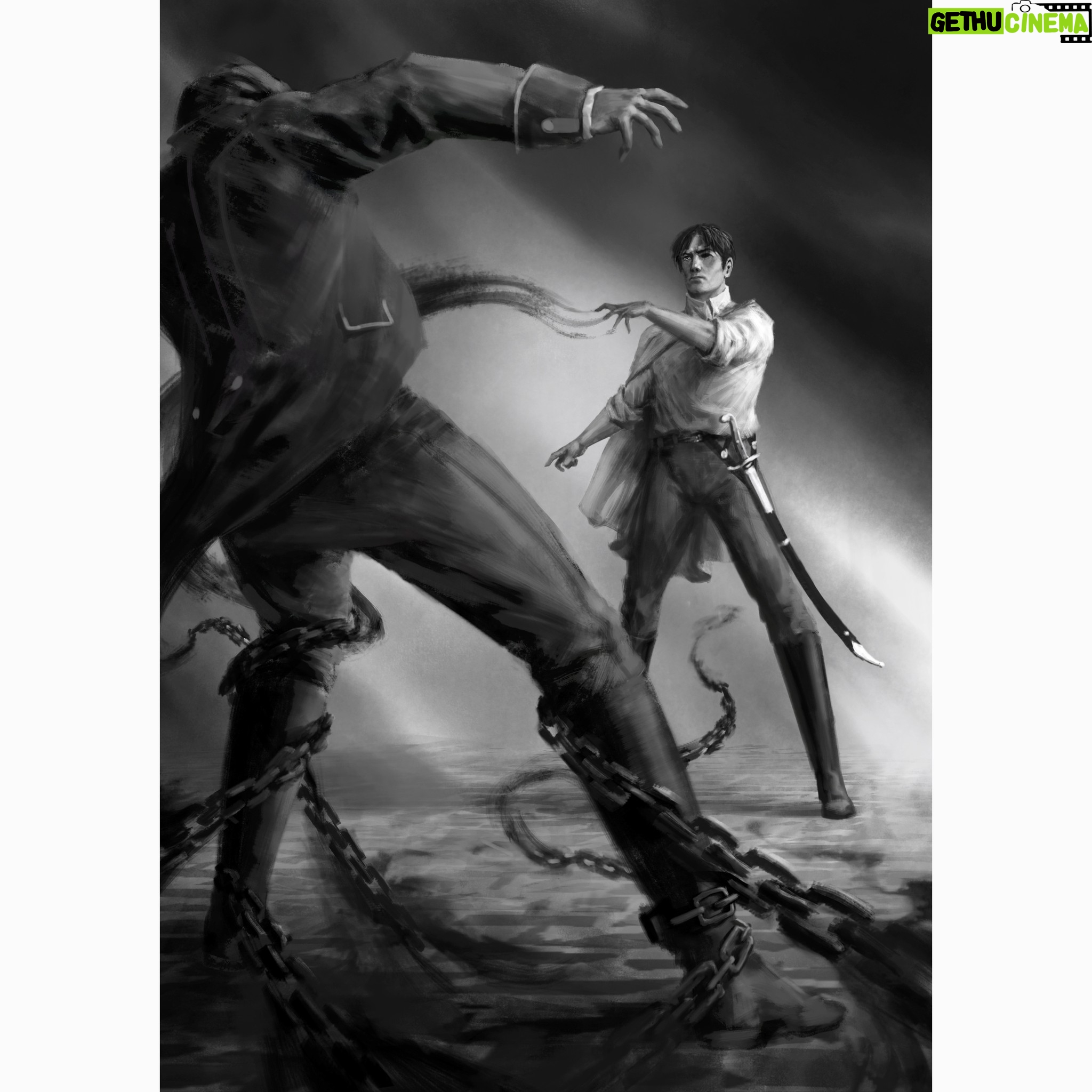 V. E. Schwab - 3 Likes - “Kell wore a very peculiar coat.”
So excited to share the cover of the @wraithmarked deluxe illustrated edition of ADSOM, designed by the incomparable @rovinacai. And more interior illustrations by the amazing @ortizfreelance . Kickstarter coming this Tuesday! Sign up to be first in line. Link in my bio ;)