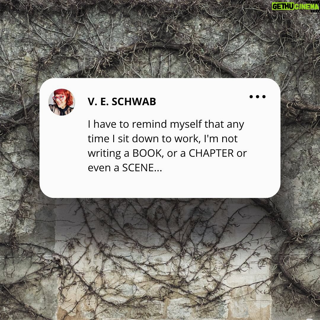 V. E. Schwab - 3 Likes - Even the smallest steps add up.
.
.
.
#writersadvice #wednesdayvibes #quoteoftheday #writersofinstagram #bookstagram #booktok #addielarue