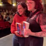 V. E. Schwab Instagram – Come with me on tour! Day 16: Boston. I can’t believe we’ve come to the end of the US tour leg. But not, of course, the end of the journey. Up next: #NYCC, and then the UK leg of the #threadsofpower tour. What a journey. 

#veschwab #shadesofmagic #addielarue #thefragilethreadsofpower #behindthescenes #tourlife #bookstagram #ontheroad #lgbtqreads