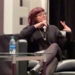 V. E. Schwab Instagram – Come with me on tour for #thefragilethreadsofpower! Day 15: #arlingtonva. I got my nails done and also came out before the event to be a cheeky sly bookseller! Thanks so much for being amazing, Arlington!  #veschwab #shadesofmagic #addielarue #grwm #behindthescenes #tourlife #authorlife #bookstagram #bookishadventures
