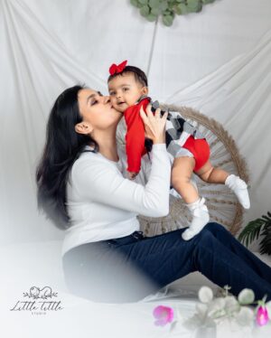 VJ Akshaya Instagram - ❤️ My lifetime companion 
@adya_niyanthan 

Pc : @littletittlestudio 

#vjakshaya #adya #momdaughtergoals #mybabygirl #babiesofinstagram #babyphotography #babygirl #motherhoodjourney