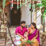 VJ Deepika Lakshmanapandi Instagram - Happy Pongal 💕 Makeover @moon_li8_makeoverartistry Videography @colorgram.photography Costume @be_unique_boutique_ Jewellery @adyarfathimacollections #pongalcelebration #pongalshoot #pongal #traditionalwear #photoshoot #village #villagepongal #villagelife