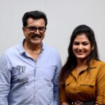 VJ Ezhilarasi Instagram - To watch exclusive interview of @r_sarath_kumar sir .. watch in @rednoolofficial YouTube channel