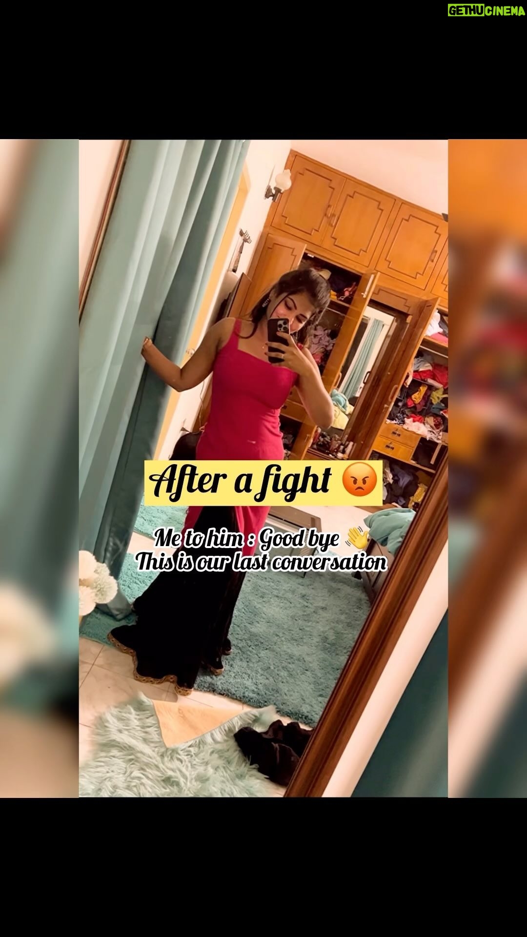 VJ Ezhilarasi Instagram - That maanagketta Manasu be like😂