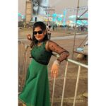 VJ Ezhilarasi Instagram - Maha sivarathiri at Isha just for the vibe🔱✨I’m not atheist nor a complete believer , wen it comes to spirituality ✌🏻 Iruku nu solala, irundah nalla irukum nu sollala.. Trust the universe trust the vibe..