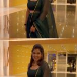 VJ Ezhilarasi Instagram - Life is even more better when u smile✨ . . Thanks for last min fixing 👗- @styleupramyasekar ♥️