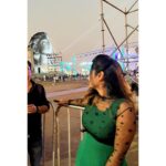 VJ Ezhilarasi Instagram - Maha sivarathiri at Isha just for the vibe🔱✨I’m not atheist nor a complete believer , wen it comes to spirituality ✌🏻 Iruku nu solala, irundah nalla irukum nu sollala.. Trust the universe trust the vibe..