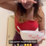 VJ Ezhilarasi Instagram – Easy Paneer recipie in air fryer by 👩‍🍳 ezhil😉 I cook this atleast twice in a week cuz it’s quite easy , yummy & a healthy starter💯